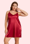 Criss Cross Back Elegant Nightdress in 4XL & 5XL Size