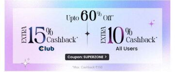 Up To 15% cash back