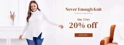 Buy 2 Get 20% Discount