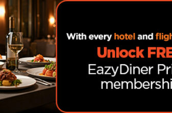 Free EazyDiner Prime Membership