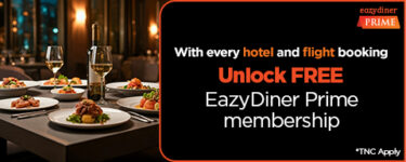 Free EazyDiner Prime Membership