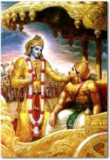 “Bhagavad-Gita” by co-relating it to a father consoling his son and motivating him towards achieving his goals
