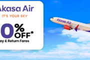 Akasa Air Sale – Get Upto 20% Discount