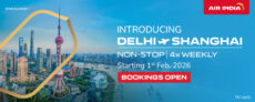 Delhi to Shanghai Flight Booking