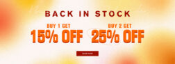 Get Buy 1 Get 15% Discount